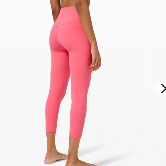 Lululemon Align Pant 25" leggings Guava Pink - Picture 2 of 5